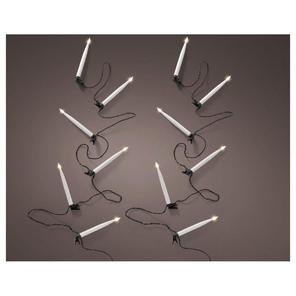 CANDELE PENDENTI LED 20 LUCI